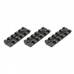 VFC rail 20mm Keymod 5 slots (lot de 3) - 