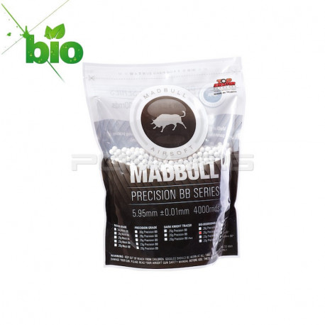 Madbull Precision 0.25g Bio-Degradable BB 4000 rds (Bag) - 