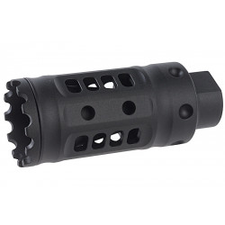 G&P Meat Cutter (L) for M4 AEG (14mm CW & CCW Adaptor included) - Black