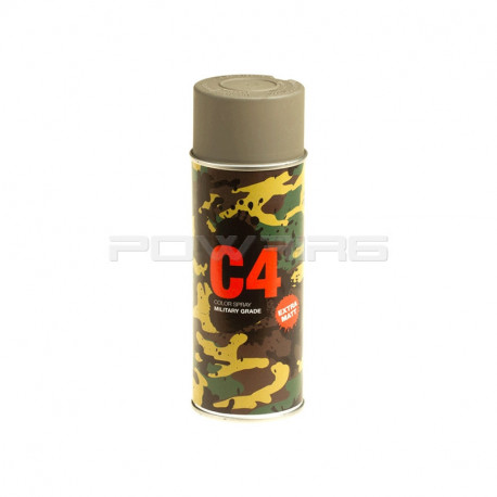 Armamat C4 Mil Grade extra mat Color Spray Flat -Dark Earth - 