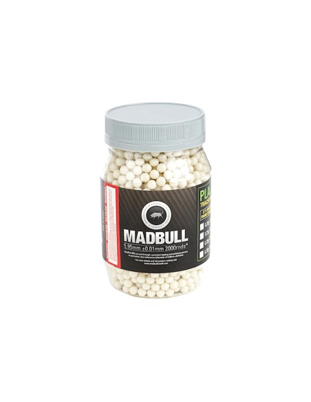 Madbull 2000 billes bio 0.25gr Tracer vert - 