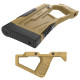SRU Advanced Stock Grip Kit for GHK / WE M4 GBB (tan) - 