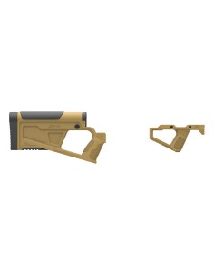 SRU Advanced Stock Grip Kit for M4 AEG (tan) -  2
