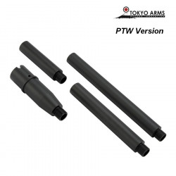 Tokyo Arms multi outer barrel pour M4 PTW - Noir