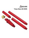 Tokyo Arms multi outer barrel pour Tokyo Marui M4 MWS - Rouge
