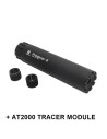 ACETECH aluminium silencer PREDATOR S with AT2000 tracer module