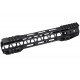 G&P 10.75inch M-Lok for AEG / GBB M4 - Black - 