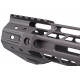 G&P 12.5inch M-Lok for AEG / GBB M4 - Grey - 