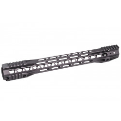 G&P Rail CNC 16.2inch M-Lok pour M4 AEG / GBB Gris - 