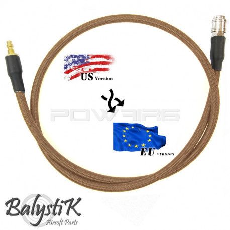 Balystik adapter US - EU 8mm DE braided line for HPA regulator