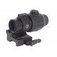 Sightmark XT3 Tactical Magnifier with LQD Flip Mount - 