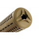 GK Tactical KAC QDC Suppressor (14mm CCW) - TAN - 