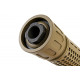 GK Tactical KAC QDC Suppressor (14mm CCW) - TAN - 