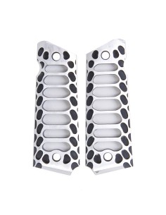 Airsoft Surgeon CNC Aluminum Cobra Skeleton 1911 Pistol Grip - 2 Tone - 