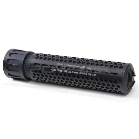 GK Tactical silencieux type KAC QDC (14mm CCW) - Black - 