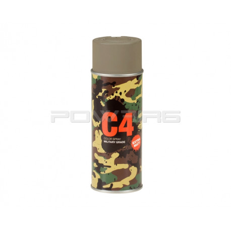 Armamat bombe peinture militaire C4 extra mat RAL 7006 - 