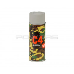 Armamat bombe peinture militaire C4 extra mat RAL 7030 gris pierre - 