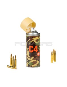 Armamat bombe peinture militaire C4 extra mat RAL 1002 jaune sable -  2