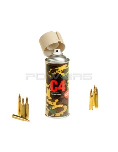 Armamat bombe peinture militaire C4 extra mat RAL 1039 beige sable -  2