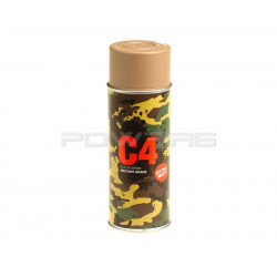 Armamat bombe peinture militaire C4 extra mat RAL 8031 sable beige Allemand - 