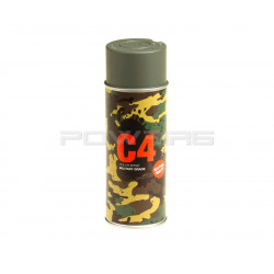 Armamat bombe peinture militaire C4 extra mat Foliage Green - 