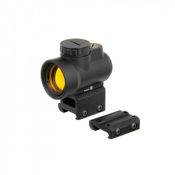 MRO style dual mount Red dot sight (black) - 