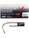 ASG lipo 7.4v 250mah pour système HPA