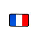 Patch velcro drapeau France