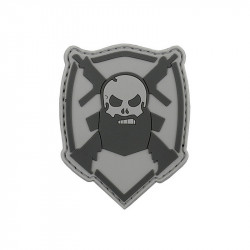 Beard and Gun Velcro patch