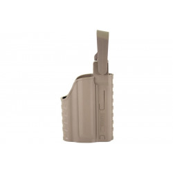 Nuprol Holster rigide pour Glock + lampe - Tan - 