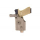 Nuprol Holster rigide pour Glock + lampe - Tan - 