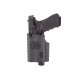 Nuprol Holster rigide pour Glock + lampe - Noir - 