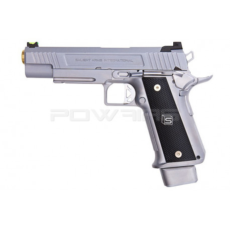 EMG SAI 5.1 Gas Blowback Pistol - Silver - 