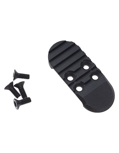 Alpha Parts Motor Grip with CNC Grip End Plate for Systema PTW M4 - 