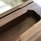 RA TECH walnut wooden case + glass for Glock 17 / 18C