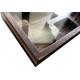 RA TECH walnut wooden case + glass for Glock 17 / 18C - 
