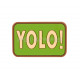 YOLO! velcro patch - 
