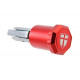 Crusader Forward Assist Button for VFC M4 / HK416 GBBR - red - 