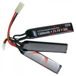 ASG 11,1V LI-PO Battery 1300 mAh (3 stick) - 