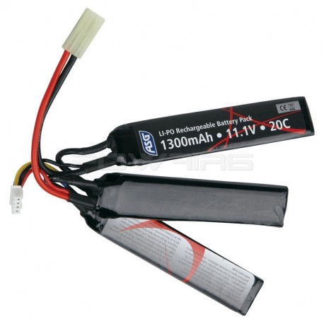 Batterie lipo 3S 11.1V 1300mAh