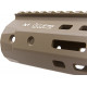 ARES 345mm Handguard Set for M-Lok System - DE - 