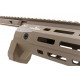 ARES Amoeba CNC M-Lok Handguard STRIKER - Dark Earth - 