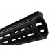 ARES Amoeba CNC M-Lok Handguard STRIKER - Black - 