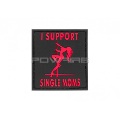 I Support Single Mums velcro patch - 