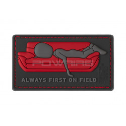 Always First on Couch Velcro patch - 