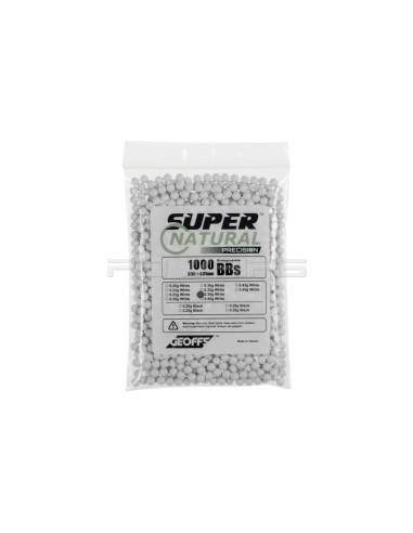 GEOFFS billes bio 0.36gr super natural precision sachet de 1000 - 