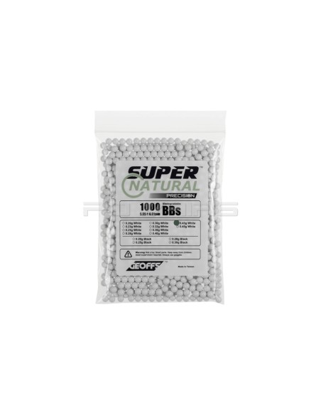 GEOFFS billes bio 0.43gr super natural precision sachet de 1000 - 