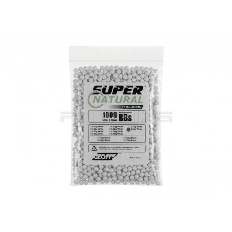 GEOFFS 0.45gr bio super natural precision 1000 rounds - 