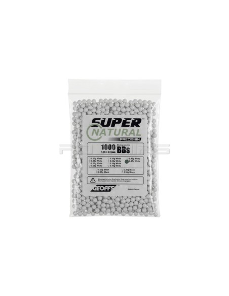 GEOFFS 0.45gr bio super natural precision 1000 rounds - 