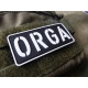 Patch Velcro ORGA - Noir - 